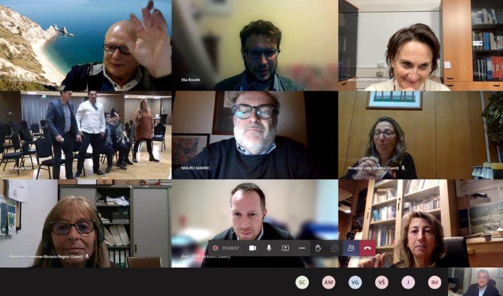 Interreg Italia-Croazia - Ultimo Steering Committee del progetto Watercare - Water management solutions for reducing microbial environment impact in coastal areas